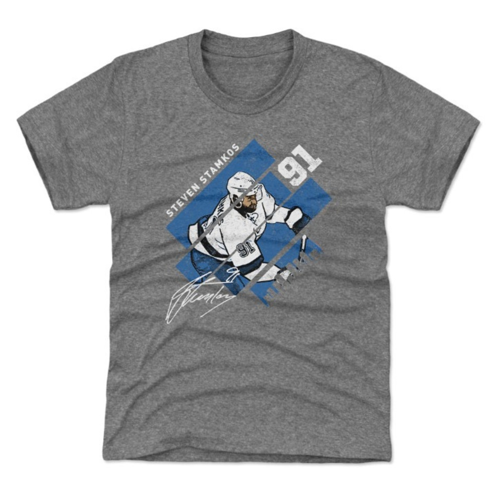 Steven Stamkos Stripes B WHT  Unisex T-shirt Gift For Fan